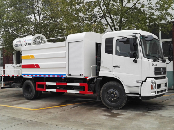 东风12方铁路多功能抑尘喷洒车图片5